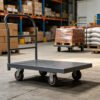Main-05 SR-CC18 450KG Hand Platform Truck Heavy Duty Manual Platform Truck Trolley Mobile Trolley