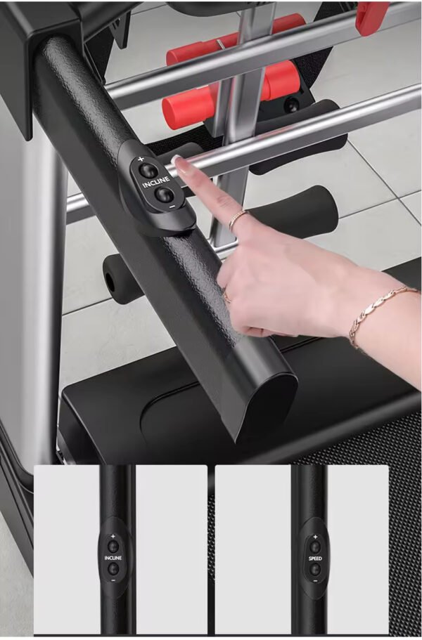 Main-05 80012 Factory Sells Portable AC Motor Home Quiet Shock-Absorbing Apartment Walking Pad Treadmill