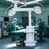 Main-05 MX-DT04 Advanced Hospital Ceiling Pendant System Electrically-Powered Steel Metal Surgical Lifting Tower Enhanced Patient Care