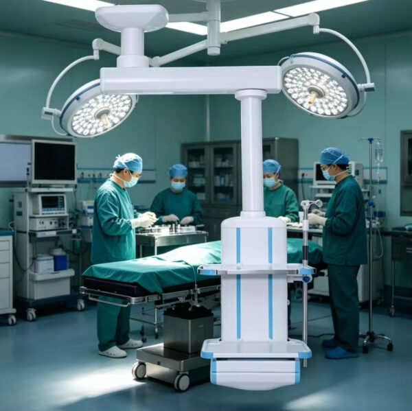 Main-05 MX-DT04 Advanced Hospital Ceiling Pendant System Electrically-Powered Steel Metal Surgical Lifting Tower Enhanced Patient Care