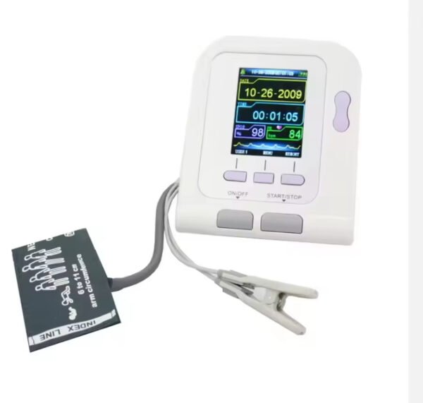 8A Digital LED Blood Pressure Monitor Automatic Sphygmomanometer Vet Tensionmeter