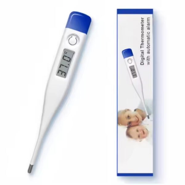 Main-05 KH-101 Electric Adult & Baby Digital Thermometer with Hard Head Measures Fahrenheit & Celsius for Underarm Temperature Checks