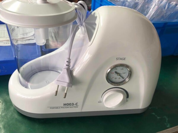 Main-05 H003-C Electric Sputum Suction Device Vacuum Cleaner Emergency Portable Suction Unit