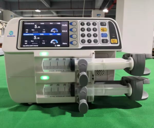 Main-05 SF-610B Automatic Single-Channel Metal Infusion Syringe Pump Reusable Medical Device for Micro ICU CCU