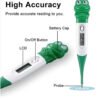 KH-102 Cartoon Cow and Monkey Animal Head Design Soft-Tip Electronic Digital Thermometer for Children and Infants English Version