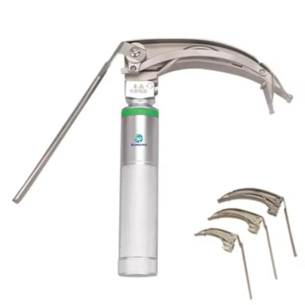 Main-06 SR-III/G High Quality Adult Macintosh Laryngoscope Set with Fiber Optic Illumination High-Handle Instruments Factory Price
