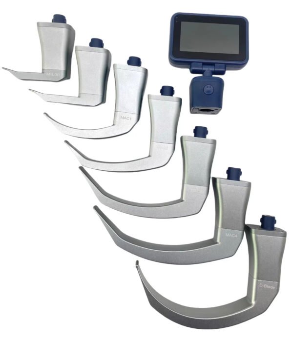 Main-06 SR-31 Hot Sale Reusable Video Laryngoscope with 3.2 Inch Screen Neonate Pediatric Adult Equipment