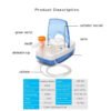 Main-06 AXD-301 OEM Compressor Nebulizer Hospital and Home Use Piston Inhalator for Child and Adult