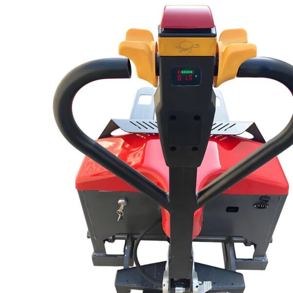 Main-06 SR-CC10 Wholesale Price Lithium-Ion Electric Pallet Stacker Full Walkie Stacker Self Lifting 2t Hydraulic Stand Stacker 1150mm Fork