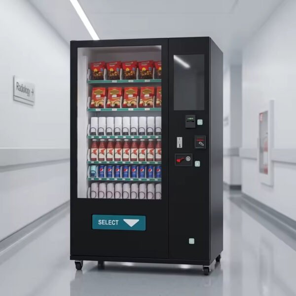 Main-06 SM-ZL-N60-S21.5-NA/EU 21.5" Touch Screen Automatic Vending Machine for Drinks Snacks, 300-600pcs Capacity with Multi Payment Methods