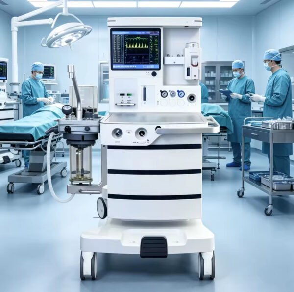 Main-01 S6200 Anesthesia System 15" TFT LED Touch Screen Aneasthesia Machine