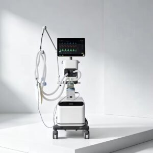 S1800C Medical Hospital Ventilator LED Display Respiratory Multi-Ventilation Mode Medical Ventilator