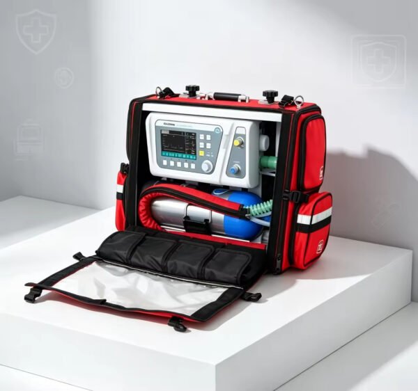 Shangrila510S Transport ICU Ventilator for Adult Use Electricity Powered 24V DC Driven Modes 2 Year Warranty CE