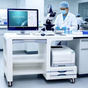 Main-01 WLJY-9000 Sperm Quality Analysis Trolley Semen Analyzer Portable Automatic Trolley Sperm Quality Analyzer Machine