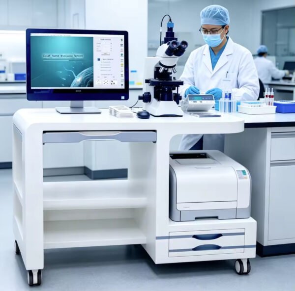 Main-01 WLJY-9000 Sperm Quality Analysis Trolley Semen Analyzer Portable Automatic Trolley Sperm Quality Analyzer Machine