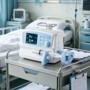 Main-01 SL-605T High Precision Syringe Pump 0.01 Ml/h Flow Control Drug Library 50000 Event Log Stackable Docking Station for ICU Infusion