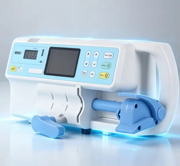 SY-900B Customized Hospital Portable High Efficiency Double Display Medical Syringe Pump