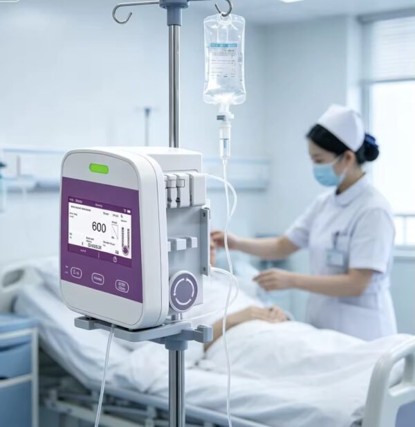 Main-01 ME16 Single-channel Nutrition Pump Portable Enteral Feeding Pump 4.3 Inch Touchscreen Auto Pressure Anti Occlusion