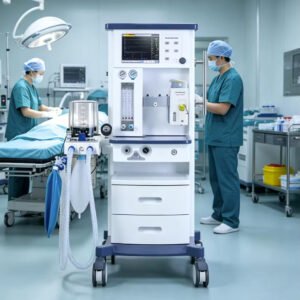 S61500A Anesthesia System Machine Anesthesia System with Battery for Ghana Hospital Project
