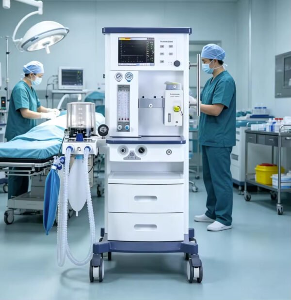 Main-02 S61500A Anesthesia System Machine Anesthesia System with Battery for Ghana Hospital Project