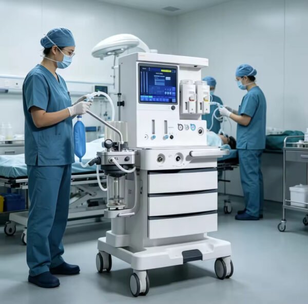 S6600 Anesthesia System Hospital High Reliability Portable Hospital Surgical Anaesthesia Equipment Human Anesthesia Machine