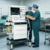 Main-02 Atlas N6 Anesthesia Machine O2,N2O,AIR, High Visual ACGO Function for Hospital