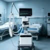 Main-02 S1800C Medical Hospital Ventilator LED Display Respiratory Multi-Ventilation Mode Medical Ventilator