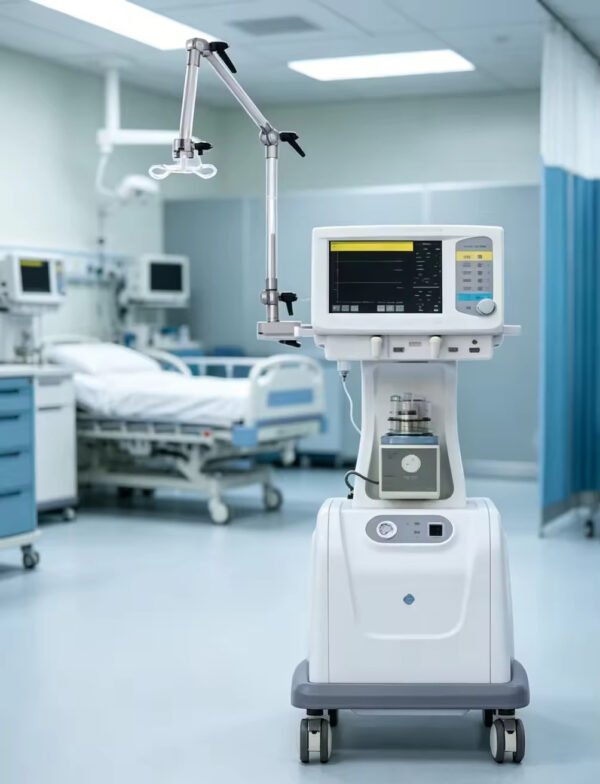Main-02 CWH-3010 Hospital Medical Multi-Functional Ventilator Mobile ICU Ventilator with Air-Compressor