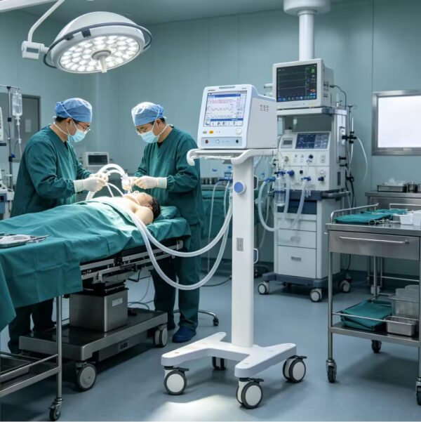 Main-02 NV10 Neonatal Ventilator Compact & Cost-Effective CE Certified ICU Ventilator with Driven Modes for Emergency Use