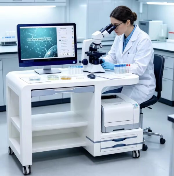 Main-02 WLJY-9000 Sperm Quality Analysis Trolley Semen Analyzer Portable Automatic Trolley Sperm Quality Analyzer Machine