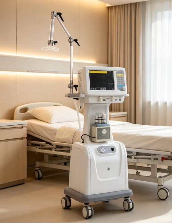 Main-03 CWH-3010 Hospital Medical Multi-Functional Ventilator Mobile ICU Ventilator with Air-Compressor