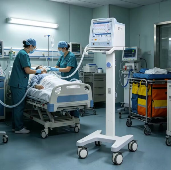 Main-03 NV10 Neonatal Ventilator Compact & Cost-Effective CE Certified ICU Ventilator with Driven Modes for Emergency Use