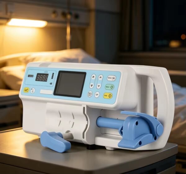 SY-900B Customized Hospital Portable High Efficiency Double Display Medical Syringe Pump