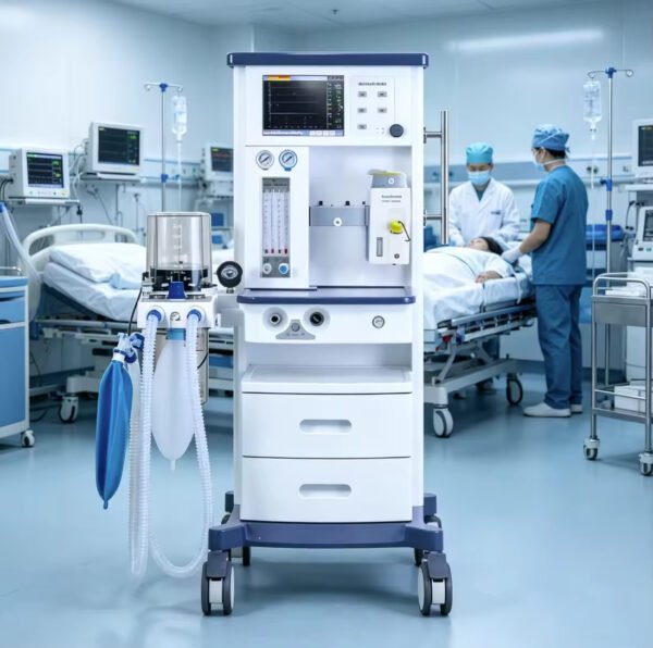 Main-04 S61500A Anesthesia System Machine Anesthesia System with Battery for Ghana Hospital Project
