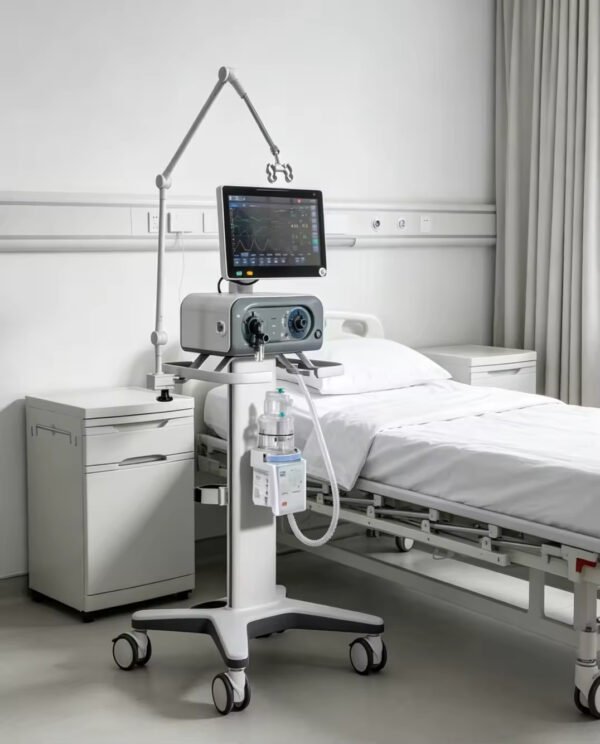Main-04 S1900A Medical ICU Ventilator Oxygen Ventilation Respiratory Machine Manual Breathing Apparatus Electric Ventilator Prices