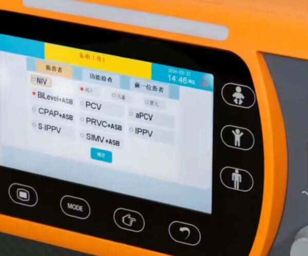 Main-04 PST1-A Portable Emergency Ventilator Machine Medical Transport Breathing Device for Adult Pediatric Infant Hospital ICU Use
