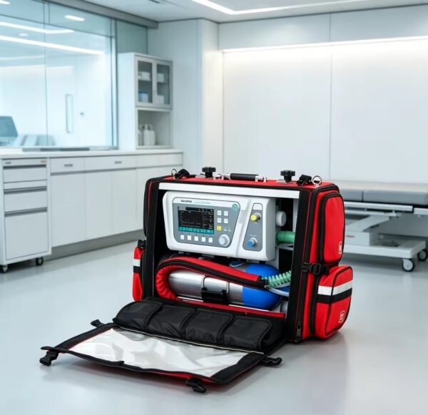 Shangrila510S Transport ICU Ventilator for Adult Use Electricity Powered 24V DC Driven Modes 2 Year Warranty CE