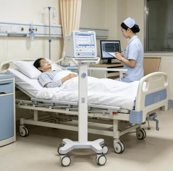 Main-04 NV10 Neonatal Ventilator Compact & Cost-Effective CE Certified ICU Ventilator with Driven Modes for Emergency Use