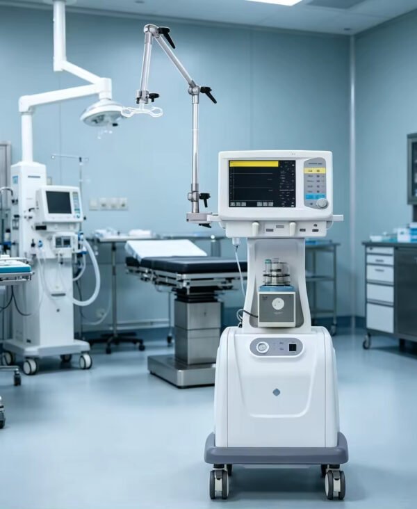 Main-05 CWH-3010 Hospital Medical Multi-Functional Ventilator Mobile ICU Ventilator with Air-Compressor