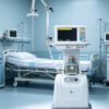 Main-06 CWH-3010 Hospital Medical Multi-Functional Ventilator Mobile ICU Ventilator with Air-Compressor