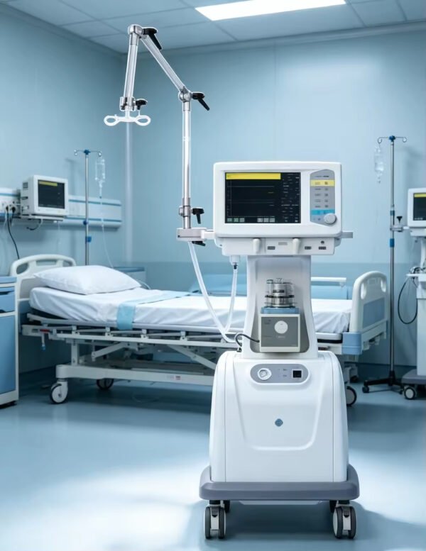 Main-06 CWH-3010 Hospital Medical Multi-Functional Ventilator Mobile ICU Ventilator with Air-Compressor