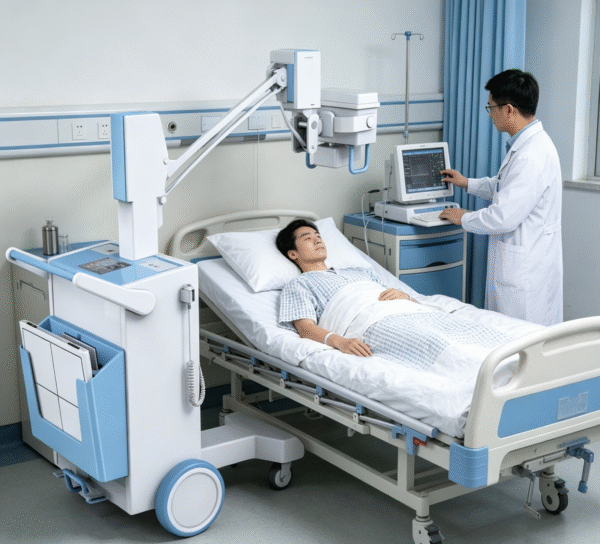PLX5100 Portable Mobile Digital X-Ray Machine Made in China Electric Power Source