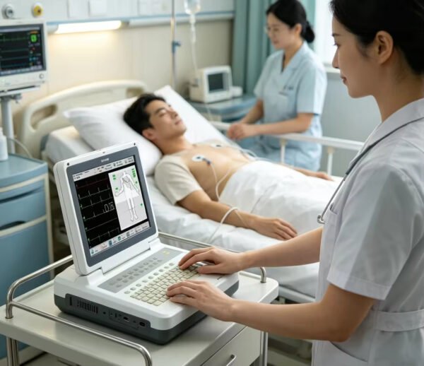 SE-12M Electrocardiography Device 12 Channel ECG EKG Machine Electrocardiogram Machine Electrocardiograph