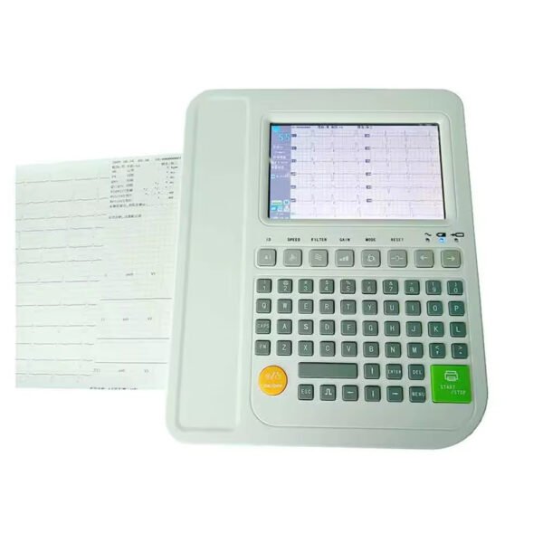 Nain-01 E12 12 Channel Digital High Quality Veterinary Interpretive ECG Machine Hospital Medical Clinic Health Care ECG Machine