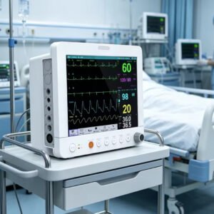 RN PET 12E Series Parameter Monitor 12 Inch Color TFT Display Multi Parameter Patient Monitor