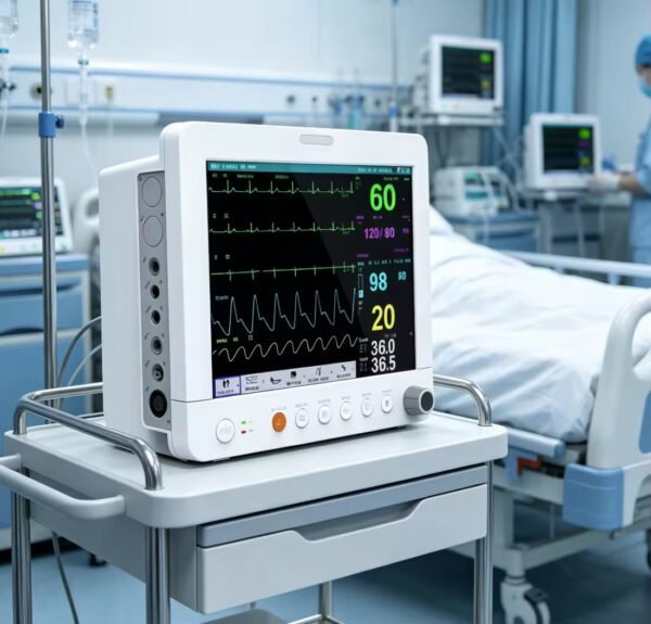 RN PET 12E Series Parameter Monitor 12 Inch Color TFT Display Multi Parameter Patient Monitor