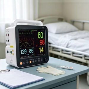 Nain-01 M12 Patient Monitor 12.1 Inch Touch Screen Multiparameter Cardiac Monitor for Clinic