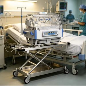 Nain-01 BT-100 Transport Incubator Humidity Temperature Detection Medical Portable Trolley Cart Hospital Baby Infant Incubator