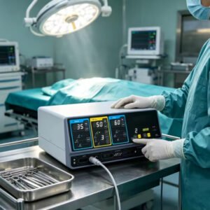 Nain-01 SR-300D Surgical Diathermy Cautery Machine Portable Electrocautery Bipolar Coagulation Electrosurgical Unit