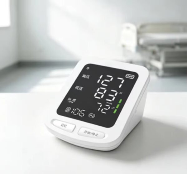 Nain-01 08E LED Screen Electronic Sphygmomanometer Portable Blood Pressure Monitor